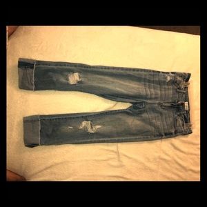 Ivy and mail mom/ straight jeans